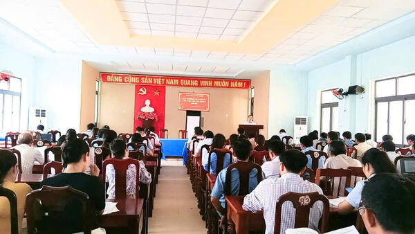 ĐẢNG ỦY XÃ BÌNH MINH TỔ CHỨC HỘI NGHỊ BAN CHẤP HÀNH ĐẢNG BỘ MỞ RỘNG