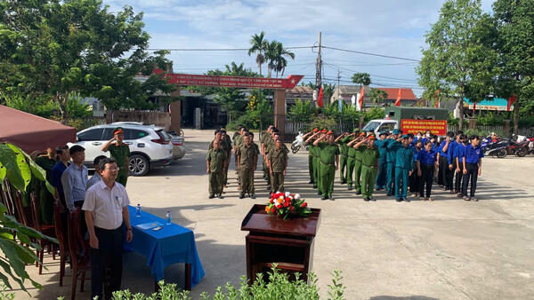 CÔNG AN XÃ BÌNH MINH RA QUÂN THỰC HIỆN ĐỢT CAO ĐIỂM TẤN CÔNG, TRẤN ÁP TỘI PHẠM